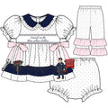 Blue Collar Mechanic Dress with bloomer and pants